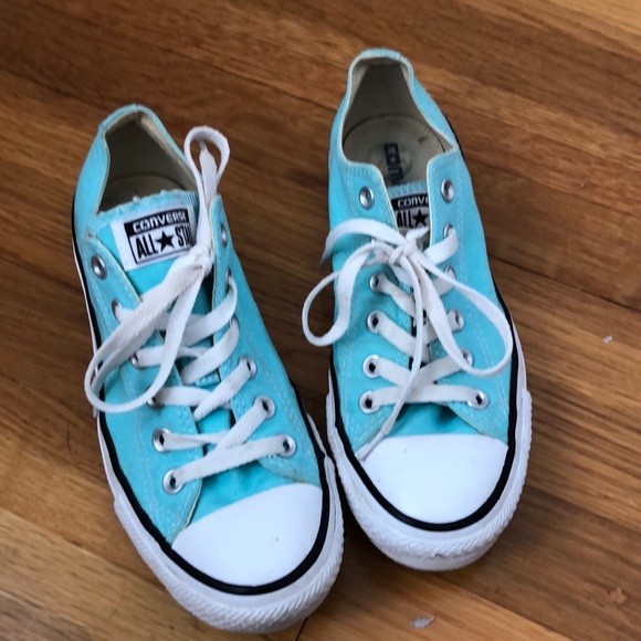Converse Shoes - Turquoise Blue Converse 8